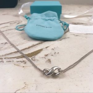 Tiffany & Co. Double Chain Infinity Necklace